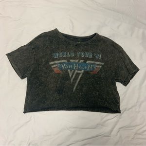 AE Van Halen Crop Top